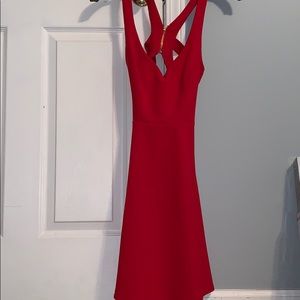 Short Red Formal Dress